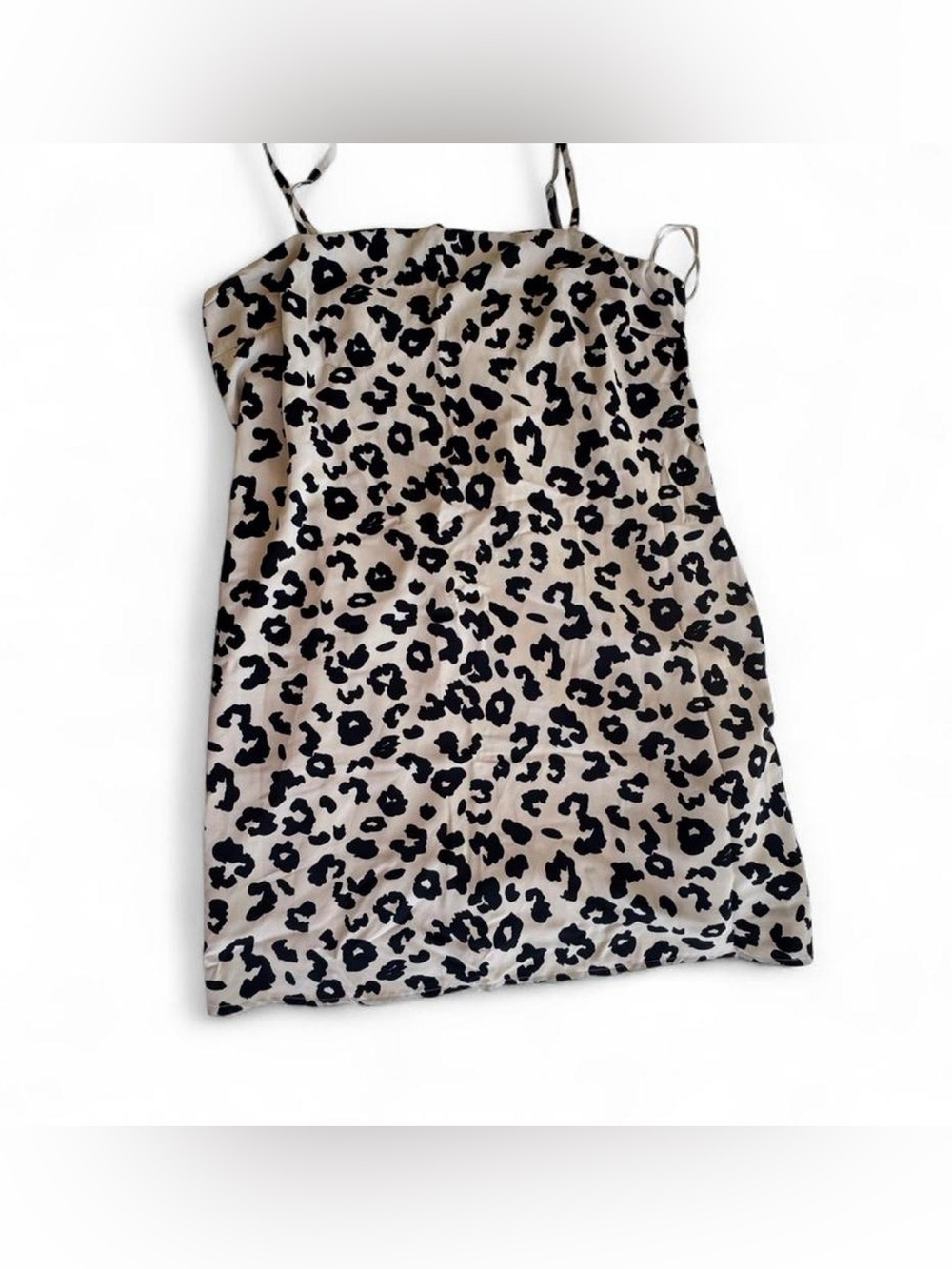 Abercrombie & Fitch Leopard Print Summer Wedding Guest Dress Women's Large LT
